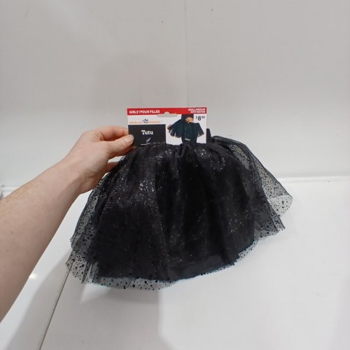 GIRL'S WAY TO CELEBRATE! SEQUIN TUTU - SMALL/MEDIUM - BLACK image 3