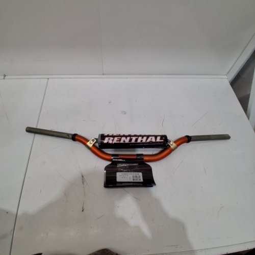 RENTHAL MOTOCROSS HANDLEBARS - ORANGE (MODEL: MCGRATH / KTM SX125-450) image 3