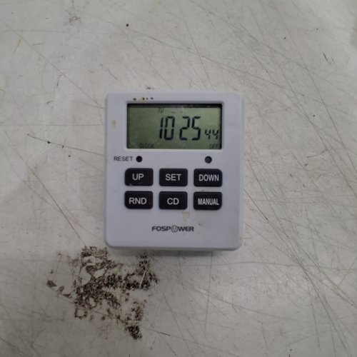 FOSPOWER 7-DAY PROGRAMMABLE DIGITAL OUTLET TIMER WITH TWO OUTLETS - 125VAC - WHITE (MODEL: TUE-19) image 4