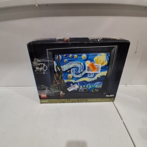 2316PC LEGO IDEAS VINCENT VAN GOGH'S "THE STARRY NIGHT" 3D ART BUILDING SET FOR ADULTS (MODEL: 21333) image 5