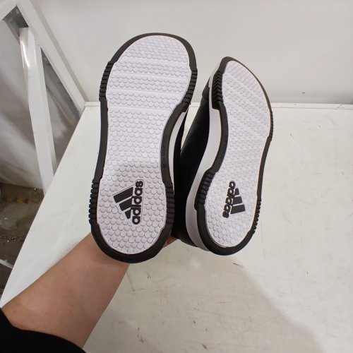 KID'S ADIDAS TENSAUR SPORT 2.0 SPORTSWEAR SHOE - SIZE 5 - WHITE/BLACK - (MODEL: JQ2872 1927856) image 3
