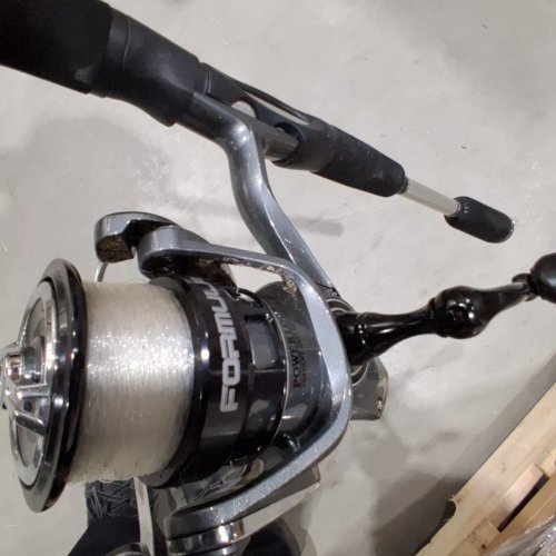 BPS FORMULA SPINNING COMBO FISHING ROD - 6FT 6" - MEDIUM HEAVY - 8-14 LBS - GREY/BLACK (MODEL: FM6630MHS) image 6