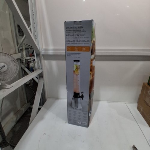 MESA INSPIRED LIVING BEVERAGE TOWER WITH REMOVABLE ICE TUBE - 2.6L - CLEAR (MODEL: 1981256) image 3