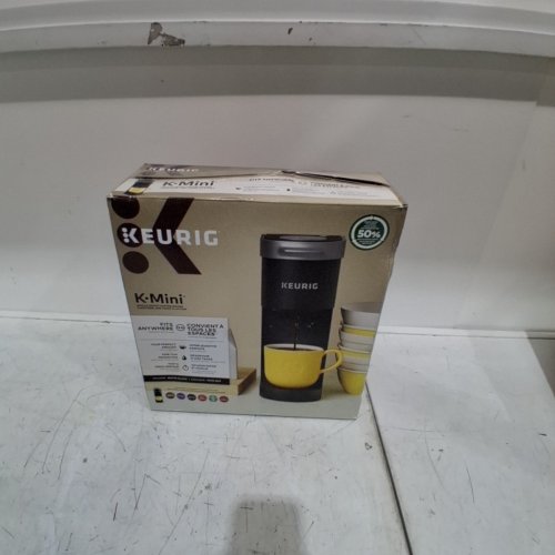 KEURIG K-MINI SINGLE SERVE COFFEE MAKER - BLACK (MODEL: K-MINI) image 7
