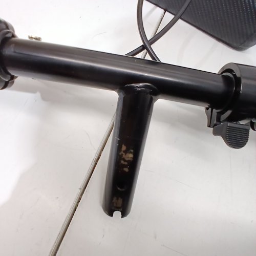 WHLICKS STEERABLE KNEE SCOOTER - 300LBS MAX - BLACK (ITEM: KS03) image 4