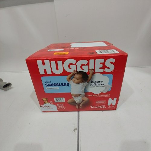 144PK HUGGIES DISNEY BABY LITTLE SNUGGLERS BABY DIAPERS - SIZE NEWBORN (UP TO 10 LBS) - WINNIE THE POOH image 2