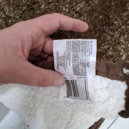 ROOTS HOME SHERPA THROW BLANKET - 50" X 70" - BROWN/WHITE (MODEL: 2620482) image 2