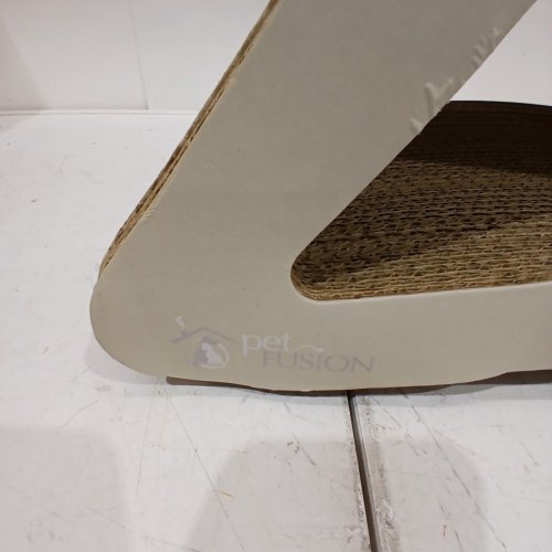 PETFUSION 3-SIDED VERTICAL CAT SCRATCHER AND POST - LARGE - WARM GREY image 3
