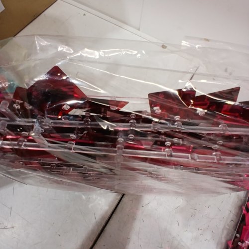 8PC WUHANG SQUARE SEQUIN SHIMMER WALL BACKDROP - 11.8" X 11.8" - SIMMER PINK (MODEL: S-24) image 4