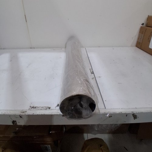 STRAIGHT TUBE EXHUAST 4" DIA - 30" - SILVER image 3