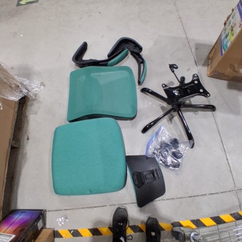 CYKOV - HOME OFFICE CHAIR, ERGONOMIC MESH, HIGH BACK DESK CHAIR - 22" X 25" X 45" - HUNTER GREEN - (MODEL: OC-5189H-HG) image 4