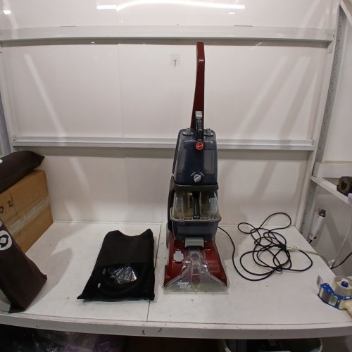 HOOVER POWER SCRUB DELUXE CARPET CLEANER/SHAMPOOER - RED (MODEL: FH50150VCD) image 3