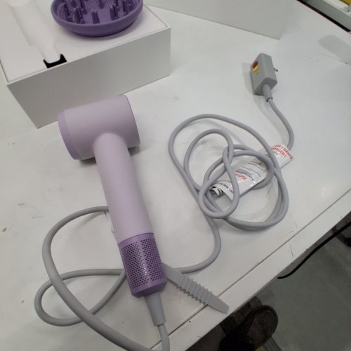 LAIFEN SE HIGH SPEED HAIR DRYER WITH 3 NOZZLE ATTACHMENTS- PURPLE (MODEL: 1876543) image 3