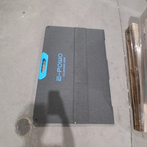 E-POWO PORTABLE SOLAR PANEL FOR POWER STATION - 400W - BLACK (MODEL:WHF-EP) image 3