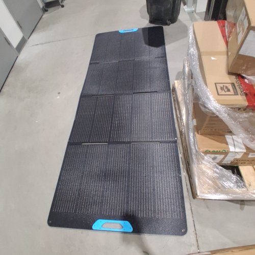 E-POWO PORTABLE SOLAR PANEL FOR POWER STATION - 400W - BLACK (MODEL:WHF-EP) image 4