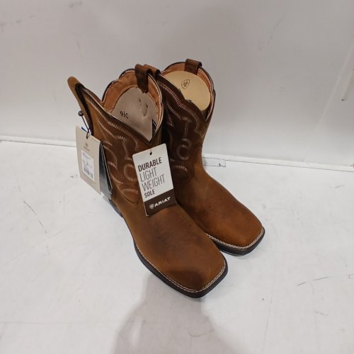 WOMEN'S ARIAT ANTHEM SHORTIE II WATERPROOF BOOT - 9.5C - MEDIUM BROWN (STYLE: 10038428) image 3