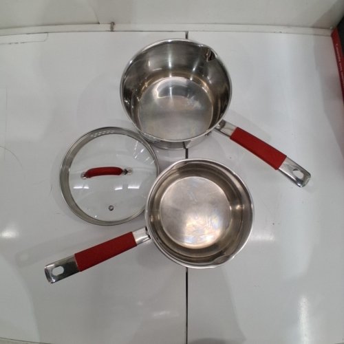 3PC VERKA MILK AND SAUCE PAN - STAINLESS STEEL ( MODEL:1801162) image 2