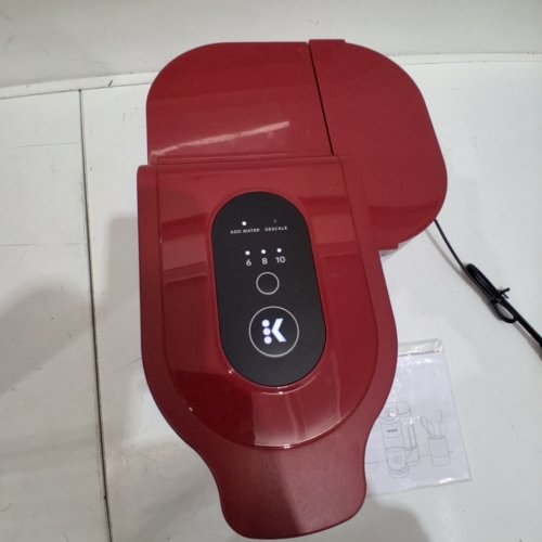 KEURIG K-EXPRESS ESSENTIALS SINGLE SERVE COFFEE MAKER - 3 CUP SIZES - RED - (MODEL:K49) image 2