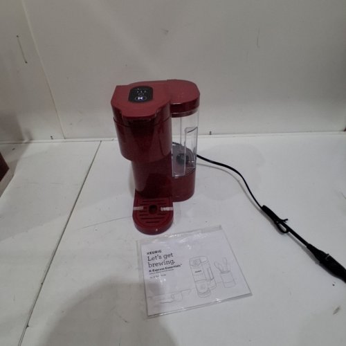 KEURIG K-EXPRESS ESSENTIALS SINGLE SERVE COFFEE MAKER - 3 CUP SIZES - RED - (MODEL:K49) image 3