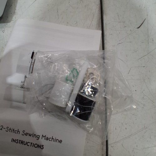 12-STITCH MINI SEWING MACHINE - WHITE (MODEL: UFR-725) image 5