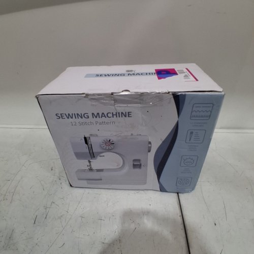 12-STITCH MINI SEWING MACHINE - WHITE (MODEL: UFR-725) image 6