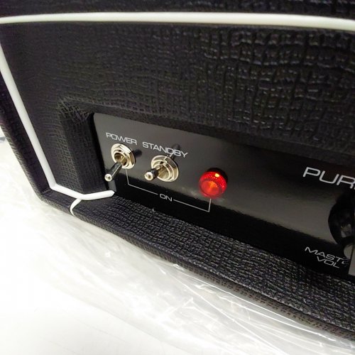 HIWATT PURE TUBE GUITAR AMPLIFIER HEAD - 40/20W - BLACK (MODEL: T40/20 MK III) image 2