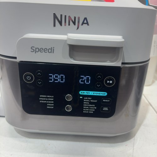 NINJA SPEEDI RAPID COOKER & AIR FRYER - 6 QT - GREY (MODEL: SF303CO) image 2