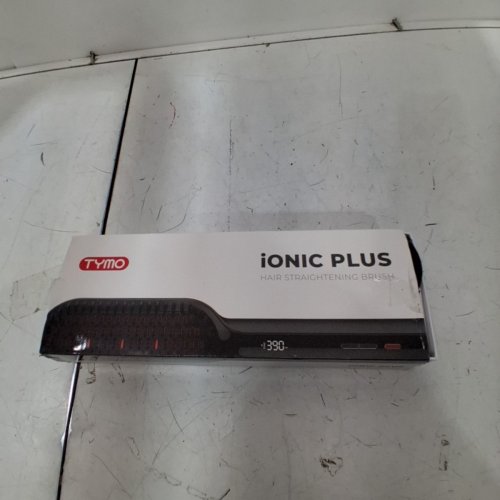 TYMO IONIC PLUS HAIR STRAIGHTENER BRUSH - BLACK image 6
