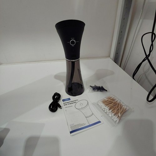 KAUGIC SMART ELECTRIC EAR CLEANER WITH DUAL TANK - BLACK (MODEL: CSJ-001) image 3