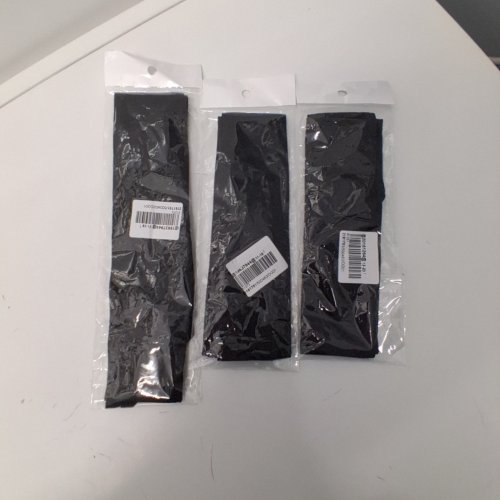 QUICK DRY SPORTS HEADBAND- 3PK- BLACK image 3
