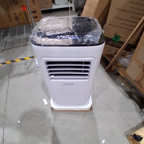 PASAPAIR WI‑FI SMART PORTABLE AIR CONDITIONER WITH 4‑IN‑1 COOLING, FAN, DEHUMIDIFIER & SLEEP MODE, APP/REMOTE CONTROL, ENERGY‑EFFICIENT CEER - 8000 BTU - WHITE (MODEL: ‎A019F-05KR) image 3