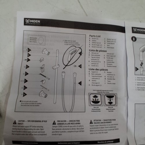 MOEN ECO-PERFORMANCE HANDHELD SHOWERHEAD WITH 69" HOSE & 30" SLIDE BAR - CHROME - (3669EP) image 3