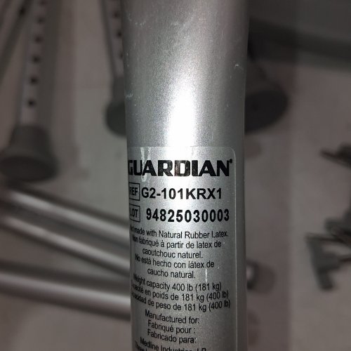 MEDLINE GUARDIAN DELUXE ALUMINUM BATH CHAIR - 400LB CAP - GREY (MODEL: G2-101KRX1) image 4