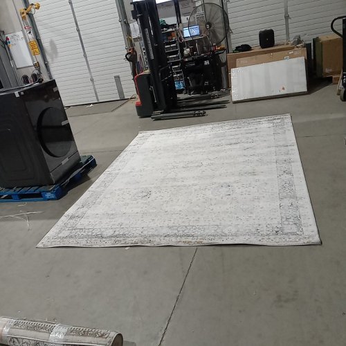 EDEN AREA RUG FOR LIVING ROOM / BEDROOM - 7FT 10" X 10FT - ZIPPORA GREY (MODEL:308458) image 2