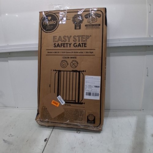 REGALO EASY STEP SAFETY GATE - 29"- 38.5" - WHITE (MODEL: 1160-DS) image 4