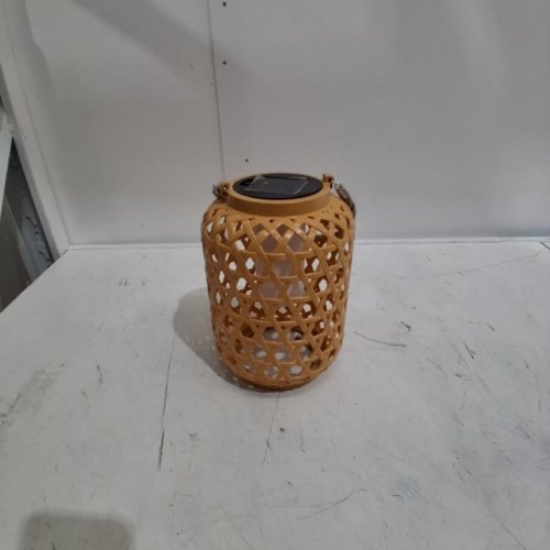 BEADCEST WATERPROOF SOLAR LANTERN FOR LAWNS - KHAKI image 2