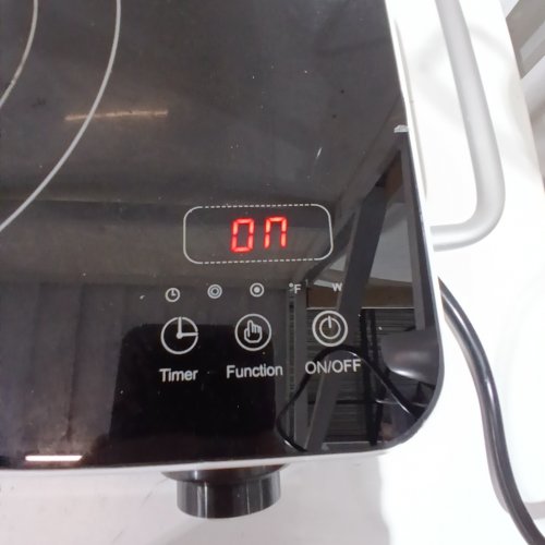 VBGK SINGLE BURNER ELECTRIC COOKTOP - 1800W - 120V - BLACK - (MODEL: DT1-3) image 2