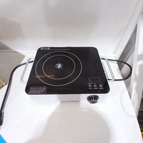 VBGK SINGLE BURNER ELECTRIC COOKTOP - 1800W - 120V - BLACK - (MODEL: DT1-3) image 3