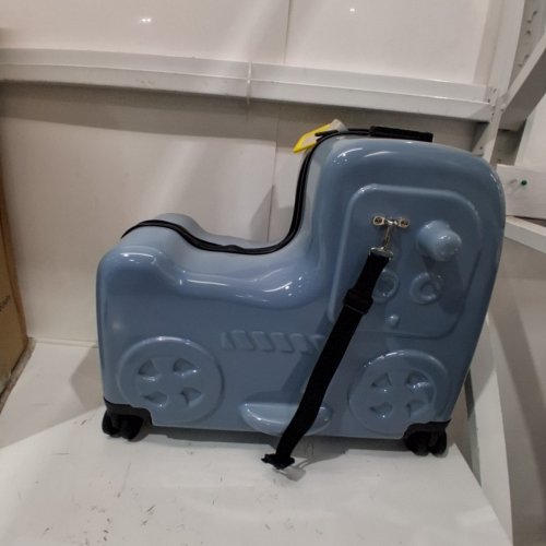 ADVWIN RIDE-ON SUITCASE/LUGGAGE WITH TSA LOCKS - 22" - BLUE (MODEL: US890203LB00) image 3