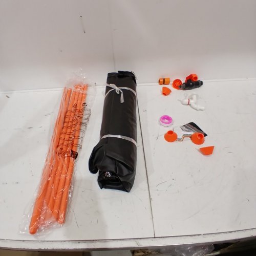 VEVOR COLLAPSIBLE RAIN BARREL INCLUDING SPIGOTS AND OVERFLOW KIT - 53 GAL -BLACK (MODEL:RB-0200) image 2