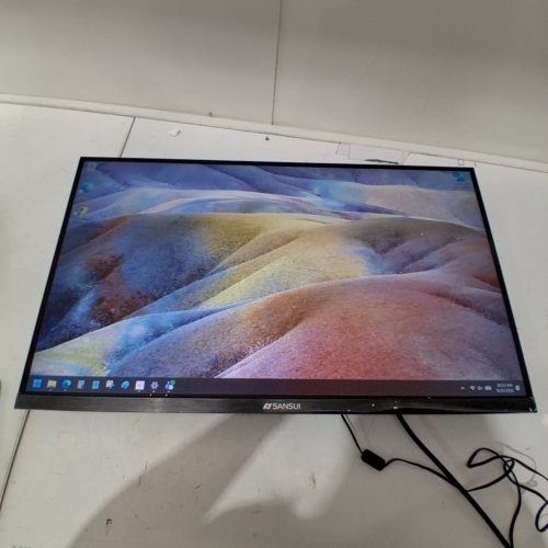 SANSUI FHD MONITOR WITH HDMI DP FREESYNC PORTS - 27" - 1080P - BLACK (MODEL: ES-27F2) image 2