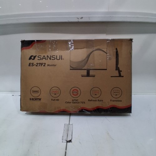 SANSUI FHD MONITOR WITH HDMI DP FREESYNC PORTS - 27" - 1080P - BLACK (MODEL: ES-27F2) image 7