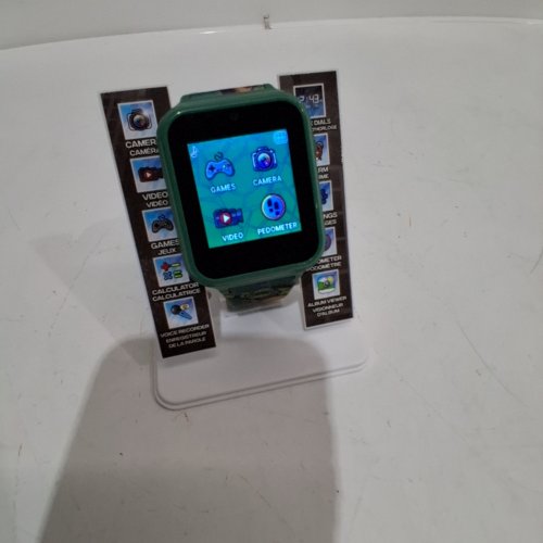 KIDS TEENAGE MUTANT NINJA TURTLES INTERACTIVE WATCH WITH CAMERA - GREEN (MODEL: 772110067814) image 2