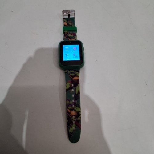 KIDS TEENAGE MUTANT NINJA TURTLES INTERACTIVE WATCH WITH CAMERA - GREEN (MODEL: 772110067814) image 4