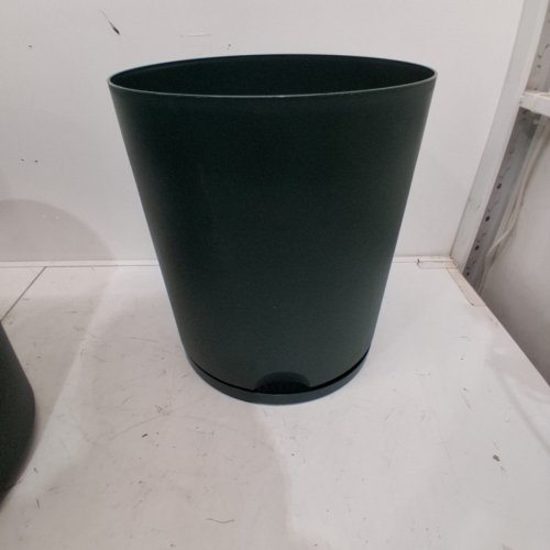 ROOM ESSENTIALS INDOOR/OUTDOOR PLANTER POT - 16.1" X 14" - GREEN image 3