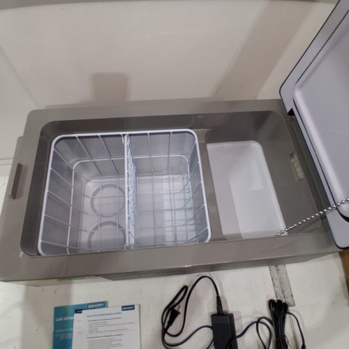 EUHOMY CAR ELECTRIC REFRIGERATOR COOLER WITH APP CONTROL - 32QT - 12V - GREY (MODEL: CF001-35GR-CAEH)) image 4