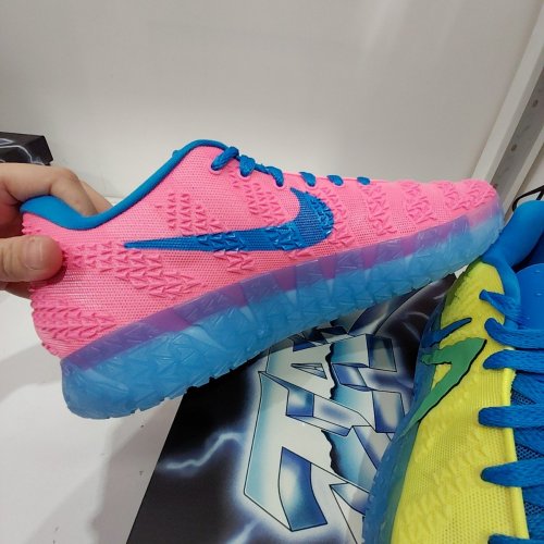 MEN'S NIKE JA 3 X KOOL AID BASKETBALL SHOES - 10.5 - LEMON VENOM / LIGHT GREEN SPARK / PINK BEAM / LIGHT PHOTO BLUE (STYLE: IW1159-700) image 9
