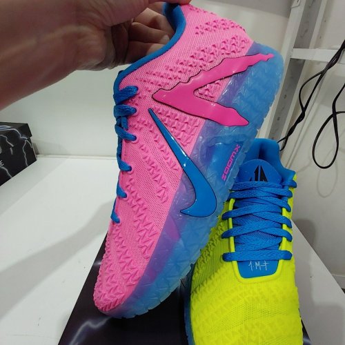 MEN'S NIKE JA 3 X KOOL AID BASKETBALL SHOES - 10.5 - LEMON VENOM / LIGHT GREEN SPARK / PINK BEAM / LIGHT PHOTO BLUE (STYLE: IW1159-700) image 10