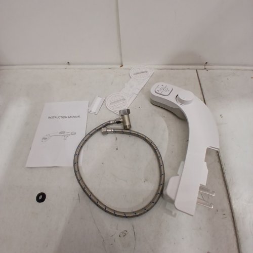 PIKETS BIDET MECHANICAL TOILET BIDET WITH SELF-CLEANING NOZZLE - WHITE (MODEL: ‎PIK86PW) image 2