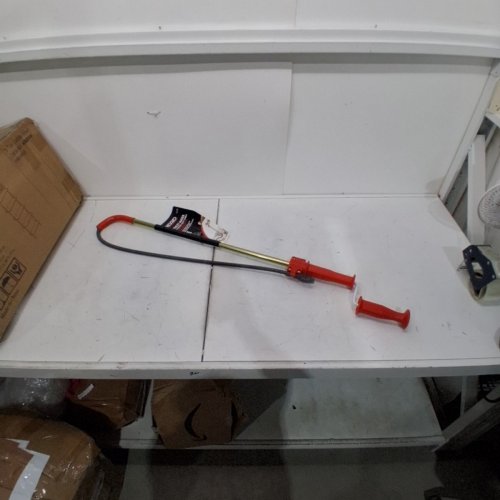 RIDGID TOILET AUGER SNAKE WITH BULB HEAD TO CLEAR CLOGGED TOILETS 3FT RED (MODEL: 59787 K-3) image 2